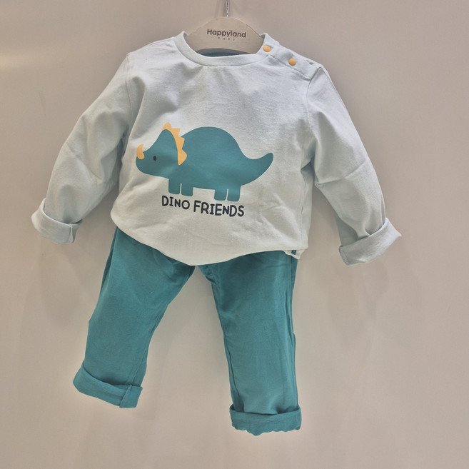 해피랜드 봄봄봄~~ 어린이집 등원룩으로 강추( 주문시 바지색상 기준)