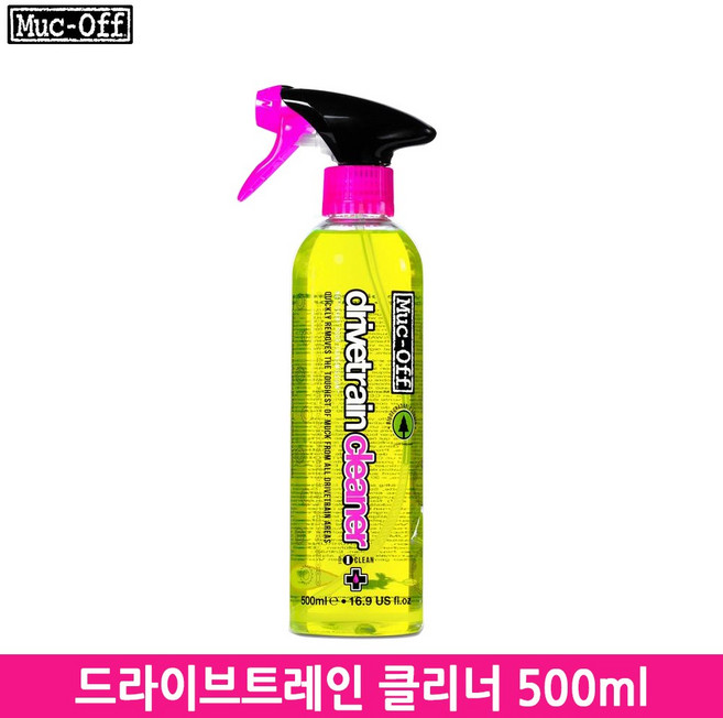 먹오프 드라이브트레인 클리너 500ml(Drivetrain Cleaner)/구동계 및 체인 세척제, 1개