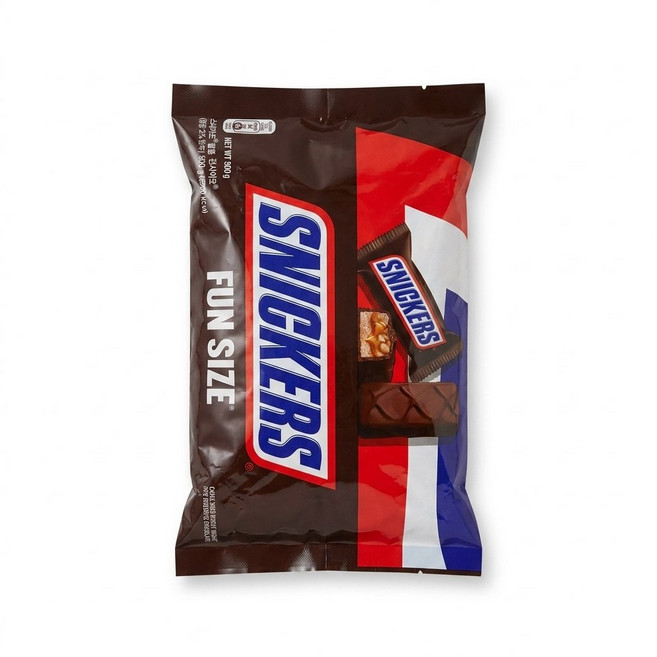 스니커즈 펀사이즈 초코바, 500g, 1개