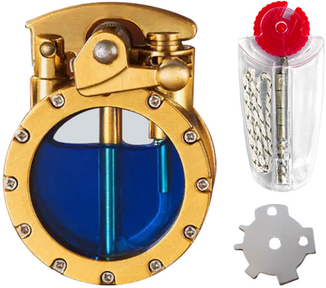 클래식 빈티지 오일 라이터 고급 기름 등유 라이타 지포형 선물용 소품