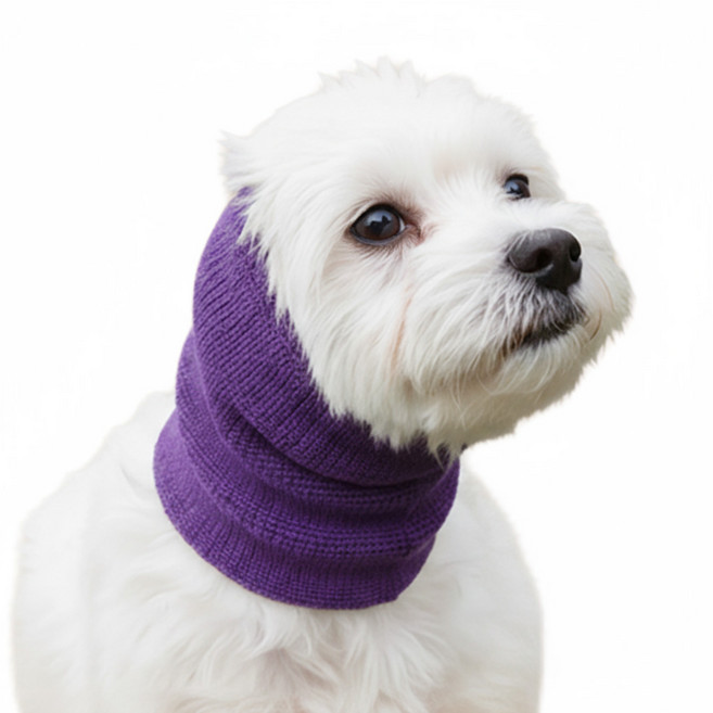 디마펫 코지이어 반려동물 강아지 고양이 진정밴드, 1개, 퍼플