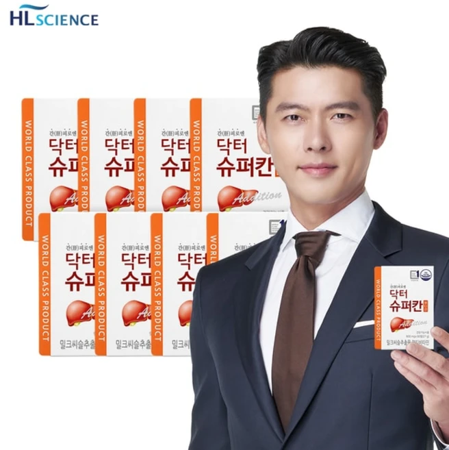 HL SCIENCE 건강식품관 닥터슈퍼칸 에디션 8박스 (8개월분) 밀크씨슬 - 쿠팡