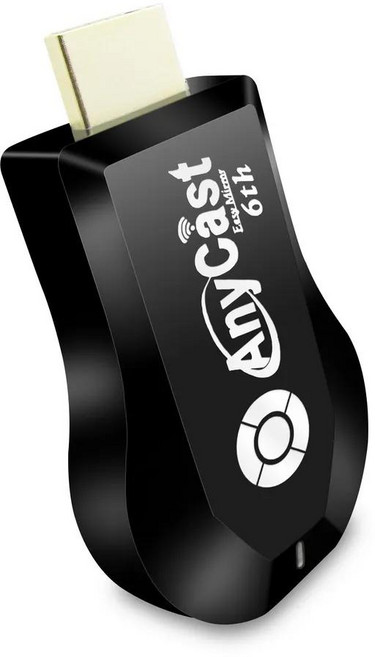 【六代流光銀】AnyCast進階版無線影音傳輸器(附4大好禮), 1個, 銀