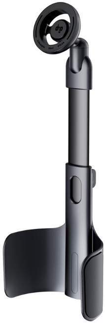 드립 차량용 컵홀더 맥세이프 거치대 2in1 높이 각도조절형, 블랙, 1개