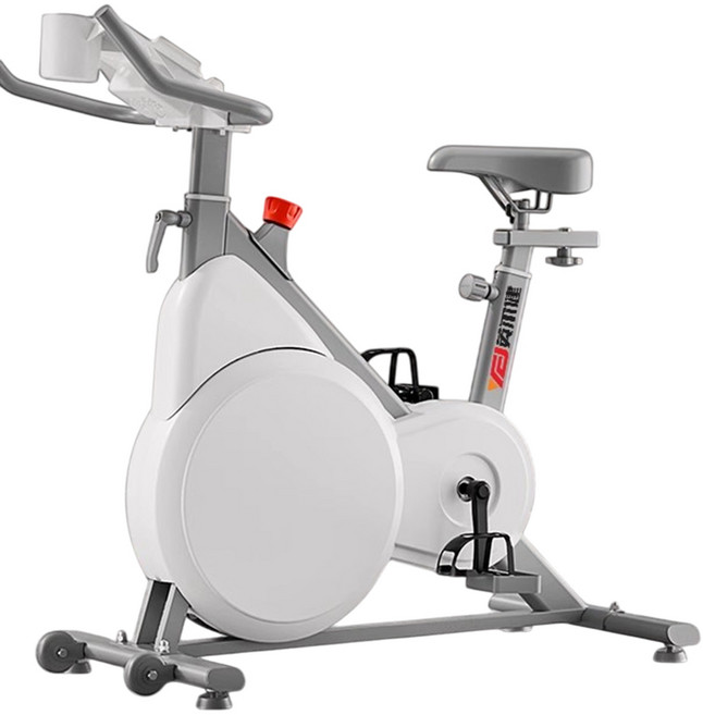 벨노르 무소음 실내자전거 미니 좌식 가정용 유산소 홈트 접이식 재활, 화이트