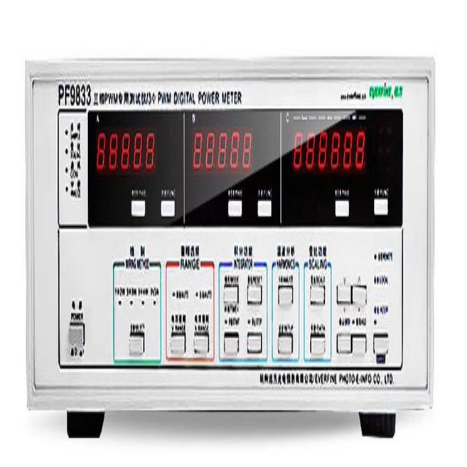에버파인 PF9833 PWM 디지털 삼상 전력계 600V50A 전기 매개변수 고조파 테스터