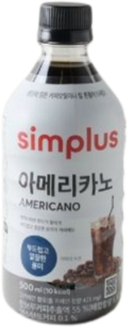델라페 헤이즐넛향 아메리카노 제로 파우치 500ml x 2개