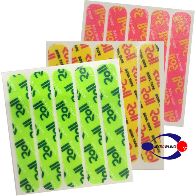 롤볼핑거테이프 1.2cm / 볼링용품 중약지테이프, 1개, 옐로우핑거롤