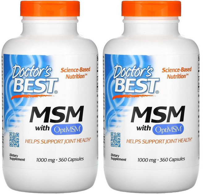 닥터스베스트 MSM 식이유황 1000mg 360정 2통 엠에스엠, 2개
