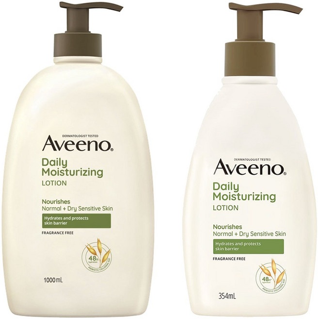 아비노 데일리 모이스춰라이징 바디로션, 1세트, 1.354L