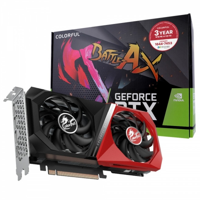 Colorful Colorful 지포스 RTX 3060 Battle AX DUO V2 D6 12GB 도우정보