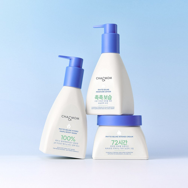 기획구성 차앤맘 피토세린 3STEP 세트 (로션240ml·크림150ml·워시300ml), 기획구성 차앤맘 피토세린 3STEP 세트 (로션240m