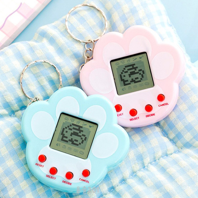 미니펫 키우기 게임기 랜덤1개 다마고치 애완동물 휴대용 키링