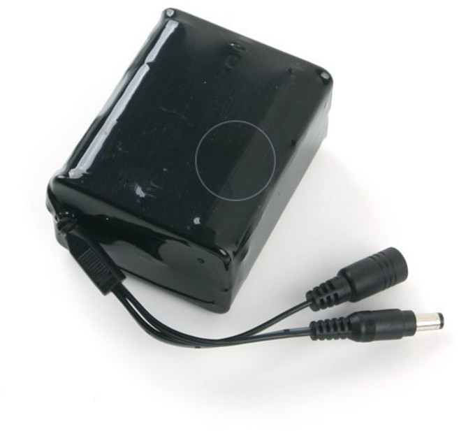 Coms 18650 충전지 팩(Y자형) DC12V 5.2Ah LC3097, 1