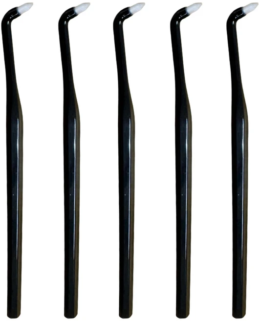 칫솔공장 치과용 엔드터프트 스케일링 치석제거 어금니칫솔 임플란트 덧니 부정교합 교정 5P, 1세트, 5개입 - 쿠팡