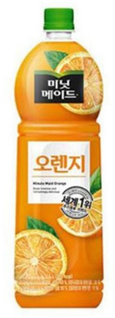 미닛메이드 오리지널 오렌지(1.5L PET 코카콜라)MCL, 1.5L