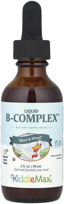 Maxi Health KiddieMax® 액상 B-Complex™ 천연 베리 59ml(2fl oz), MaxiHealthKiddieMax액상BComplex천, 1개, 59ml - 쿠팡