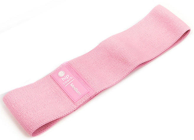 비핏 힙업밴드 스쿼트 하체운동 루프 탄력, 02. 뉴힙업밴드_37cm(미디움핑크), 1개