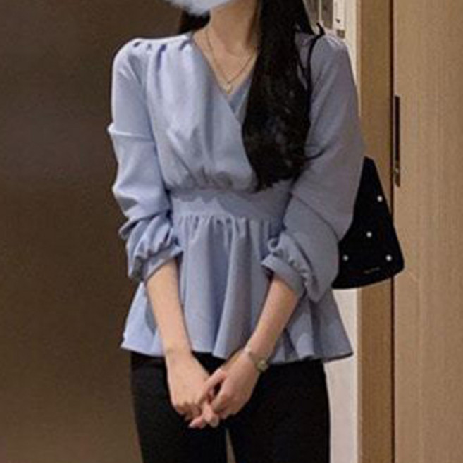 로렌미 스테디 컬렉션 긴팔 블라우스 S260114SS-2