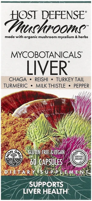 Host Defense 호스트디펜스 버섯 60 캡슐 신체활력 영양제, Host Defense 호스트디펜스 버섯 60 캡슐 신, 1개, 60정 - 쿠팡