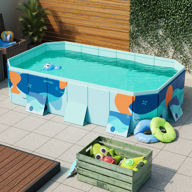 Homall 접이식 풀장 수영장 접이식 수영장 가정용풀장 S M L