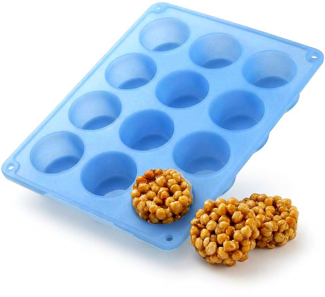 로티니 실리콘 오란다틀 12구, 지름5.2cm, 1개