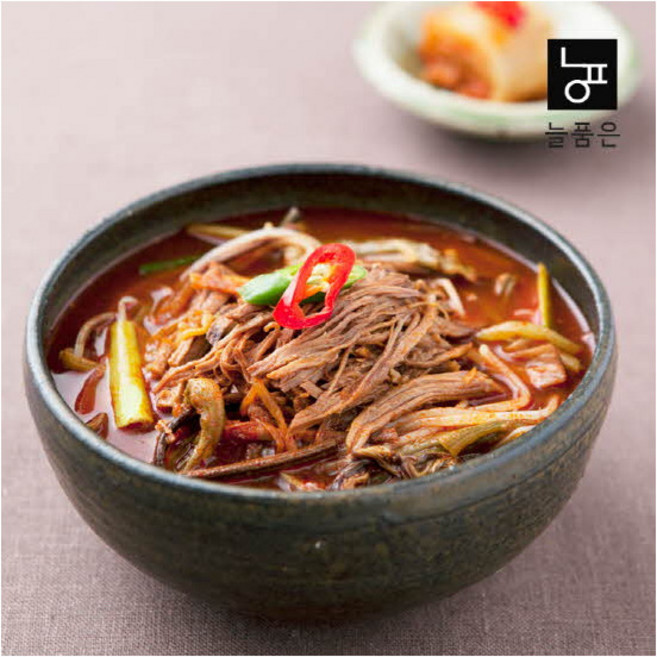 늘품은 육개장 600g x 9팩, 9개