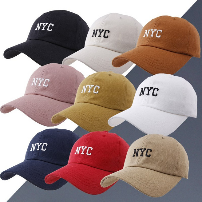 NYC 로고 남녀공용 야구모자 볼캡/B-22208