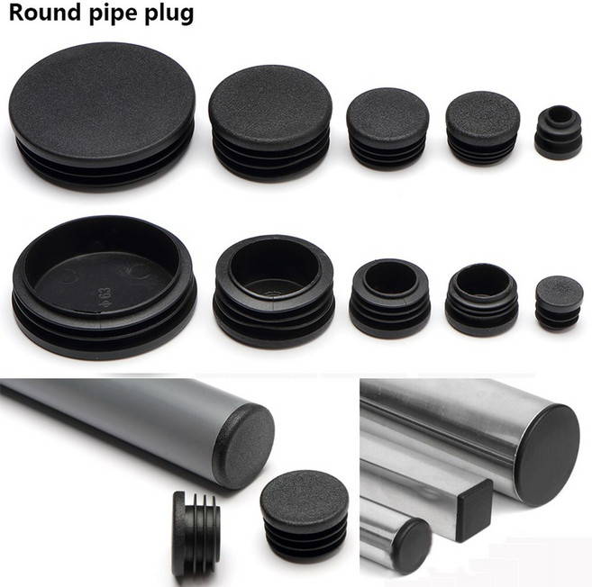 씰링 커버 원형 플라스틱 튜브 40 보호 25 스틸 20 22 16 30 35 먼지 19 파이프 스테인레스 플러그 42MM 38 28 방지 32 미끄럼 매트, 2 pcs, YSC 20