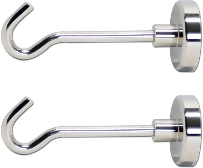 비전 긴 고리자석 도어벨 풍경 문종 걸이 50mm x 2개