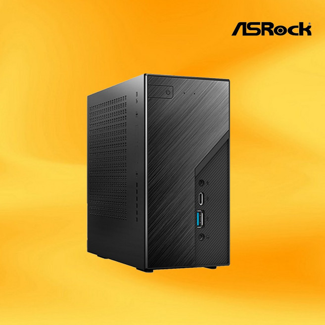 인텔 고성능 미니PC 윈도우11 와이파이 블루투스 DESKMINI B760 사무용 초고속 슬림 미니 컴퓨터, 코어 14세대 i3-14100, WIN11 Pro, 128GB, 8GB, 블랙