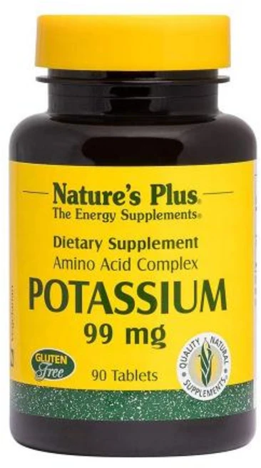 네이처스 플러스 포타슘 99mg 90정 (칼륨) - 쿠팡