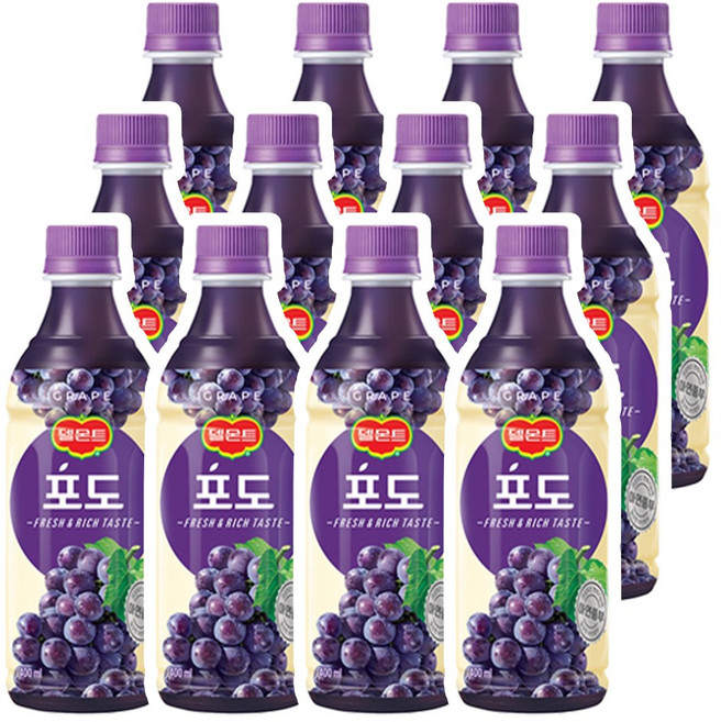 델몬트 포도 400ml, 12개