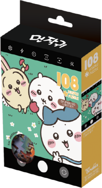 비브랜드 먼작귀 치이카와 나들이셀카 직소퍼즐 108pcs, 구매수량