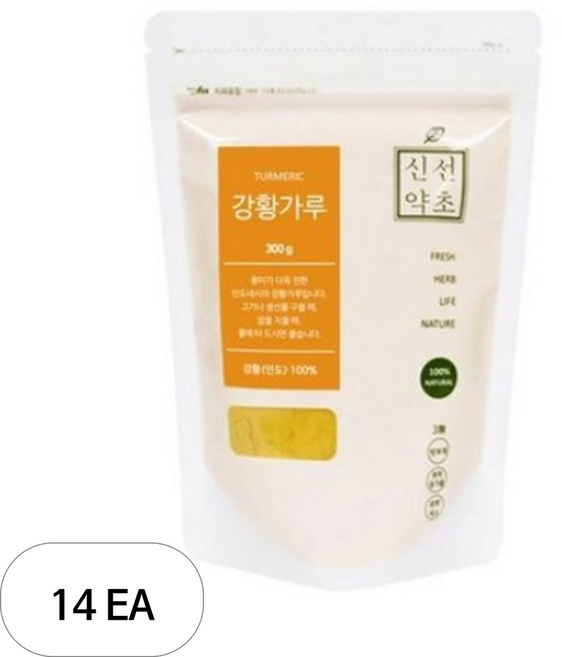 신선약초 강황가루, 300g, 14개
