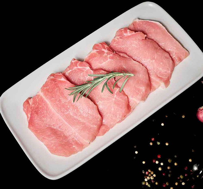 치타고 무항생제 한돈 등심 돈까스용 400g, 1개