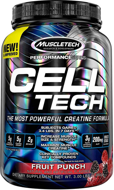 Muscletech Health 綜合肌酸補充粉, 1.36kg, 1罐