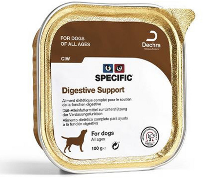 스페시픽 다이제티브 서포트 CIW 300g 처방식 습식사료 설사/구토/소화기계질환, 1개