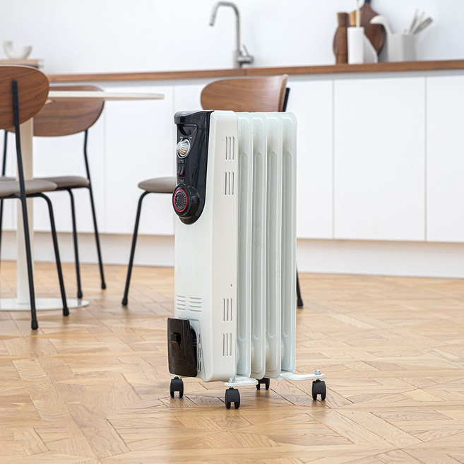 한일전기 동파방지 이동식 타이머 전기 라디에이터 5핀, HOR-H5