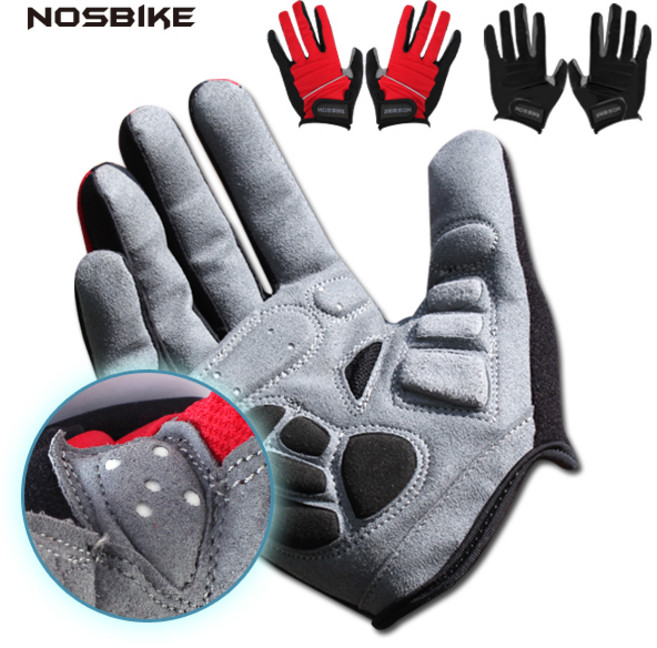 노스바이크 자전거 긴장갑 라이딩 로드 MTB 사이클 스쿠터 킥보드 겨울장갑 NB-033, 레드