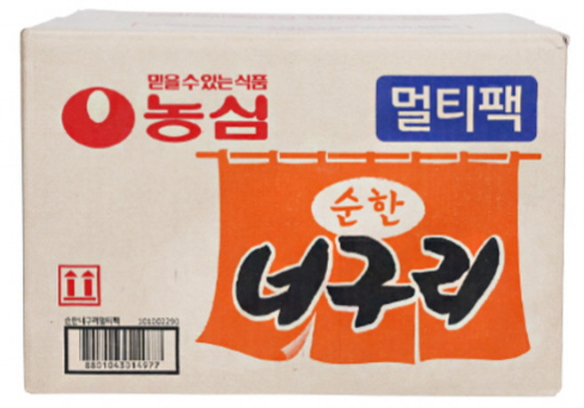 박스/너구리(순한)멀티120gx40ea, 40개