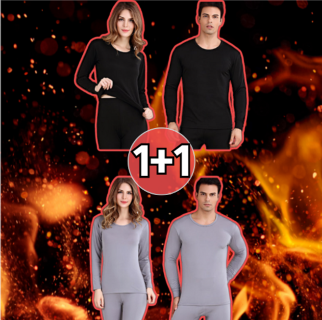 [당일출고 & 슬림핏] (1+1) 메이드바이 기모 내복 세트