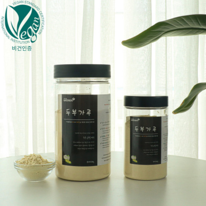 우솔식품 단백질49%함량 무첨가 국내산 두부가루 500g, 1개