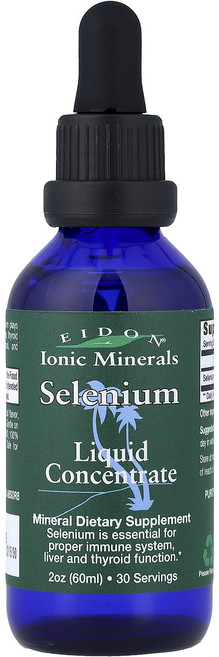 Eidon Mineral Supplements 셀레늄 액상 농축액 60ml, 3개