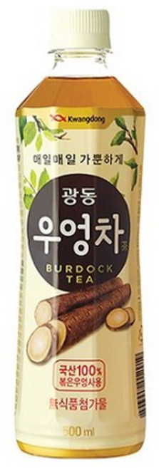 광동 우엉차, 500ml, 4개