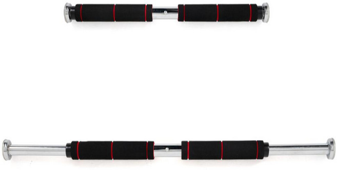 이중안전 문틀 철봉 길이조절 홈트 다용도 풀업바