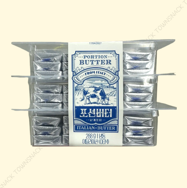 노브랜드 포션버터 36개 288g(아이스박스 배송), 288g, 1개