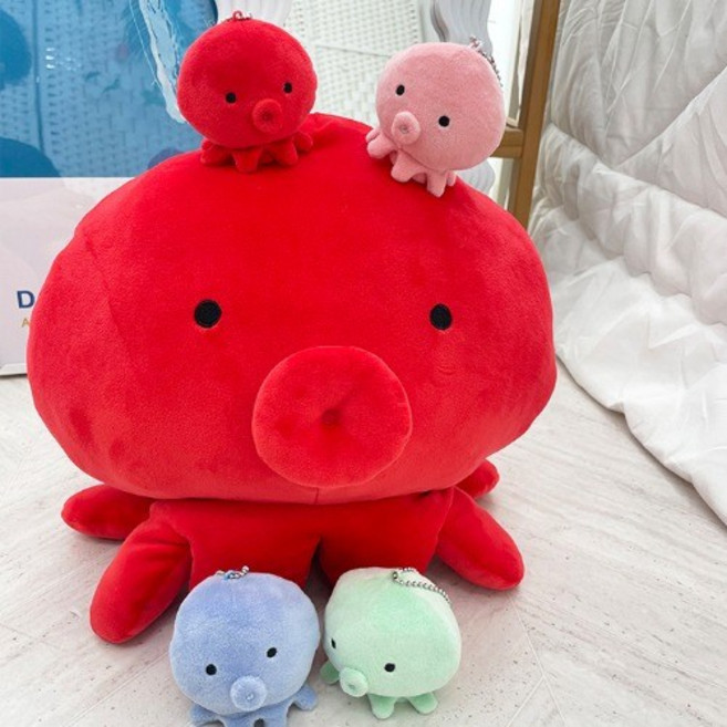 문야끼 반전 봉제인형, 1개, Pink, 8cm