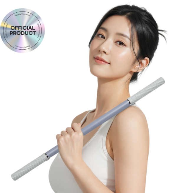 롤리롤리 플로우 마사지 스틱, 스카이블루, 1개