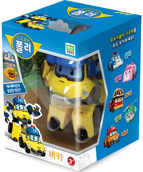 로보카폴리 변신로봇 장난감, 버키, 1개